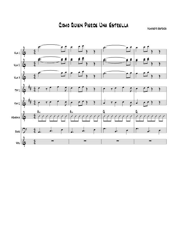 La imagen puede contener una previsualizacion de una partitura